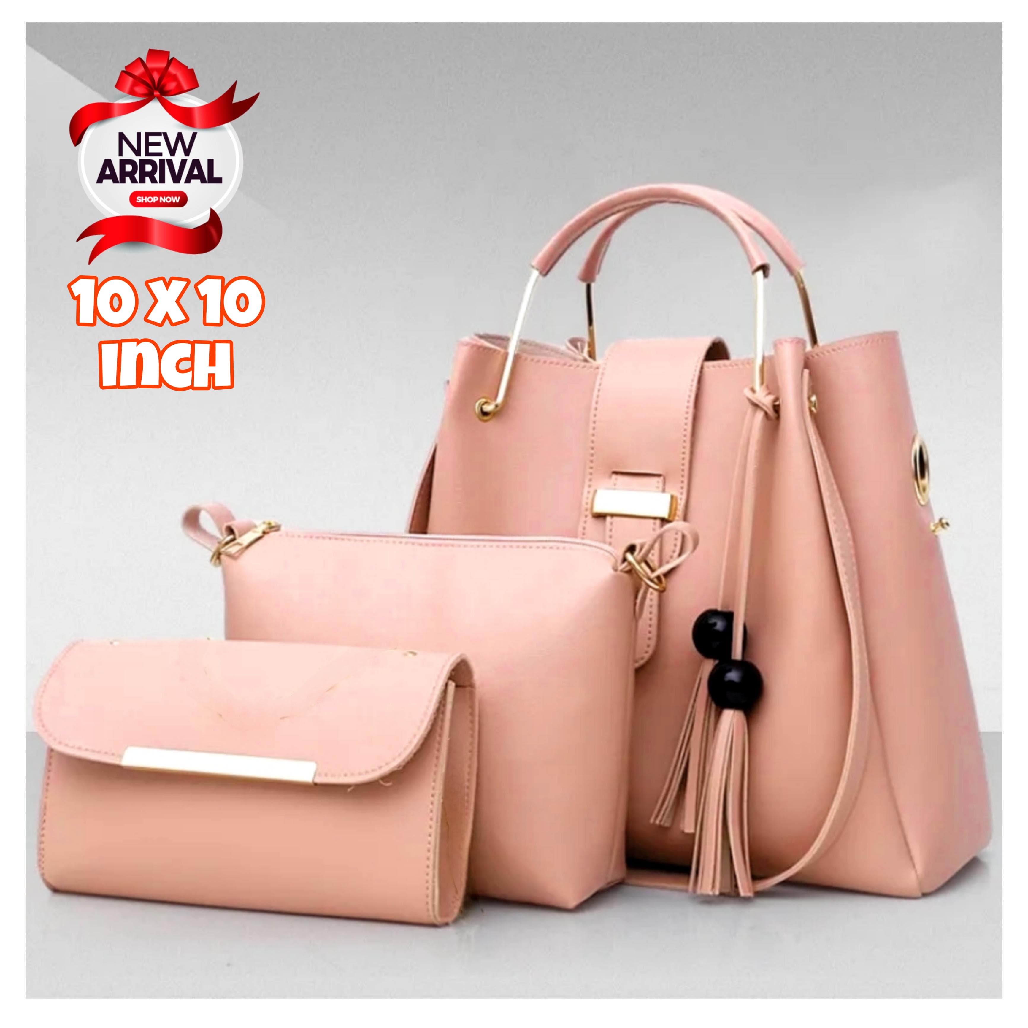 CLASSIC 3-PC SET – High Quality Soft Leather Bag
