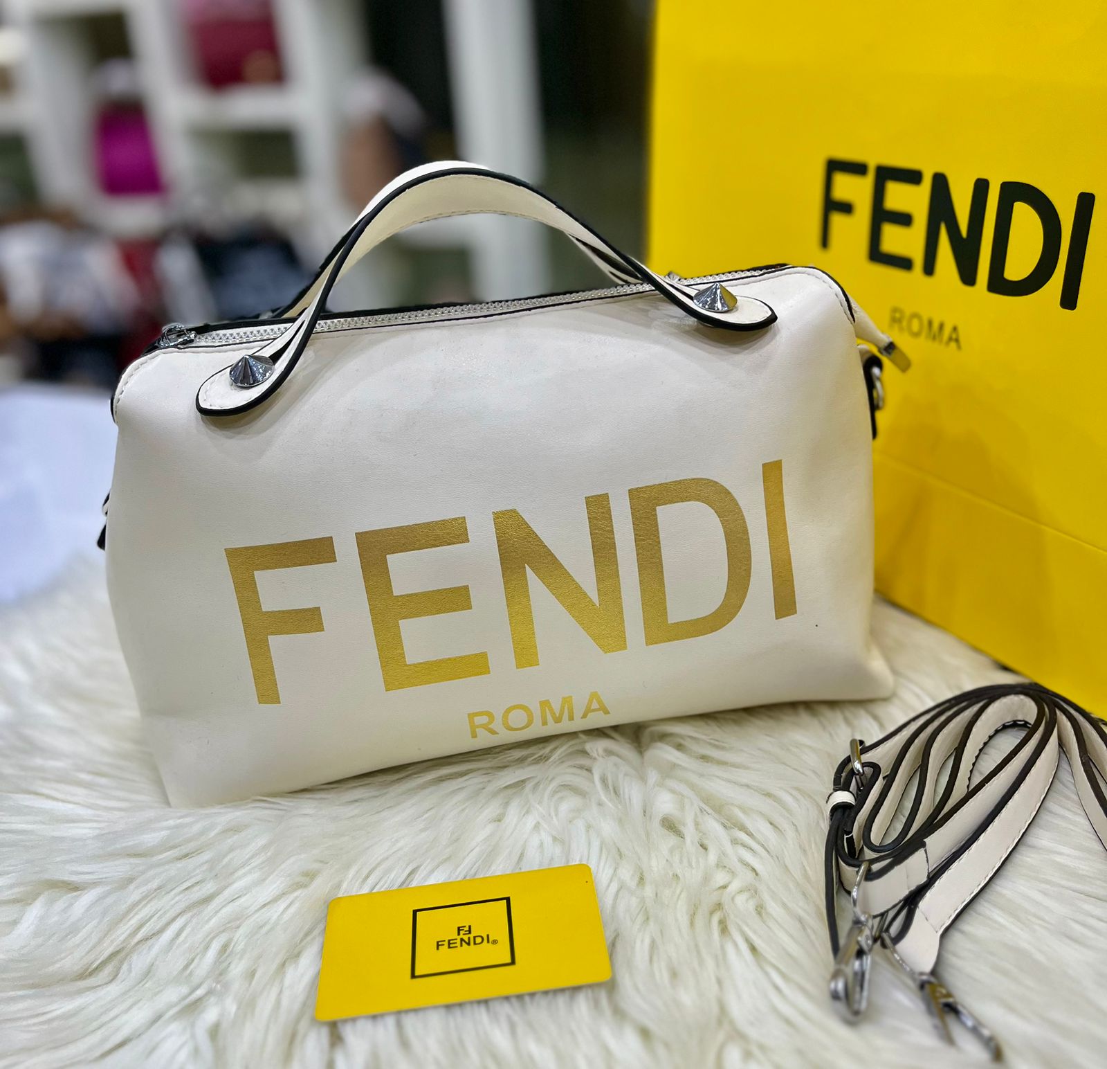 Fendi Handbag: Timeless Elegance with Authentic Brand Details