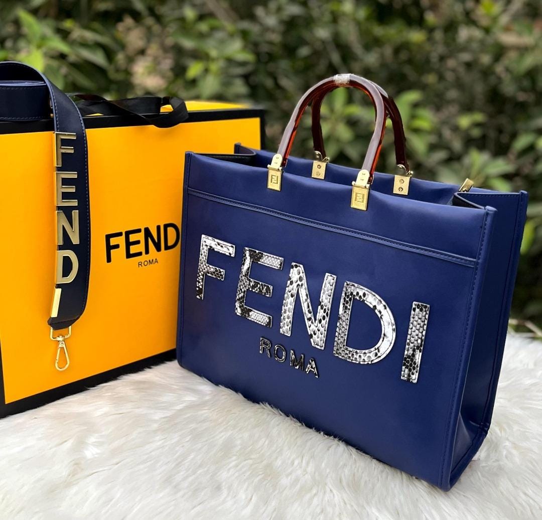 Fendi Master Quality Handbag with Brand Card, Tag, and Magnetic Box