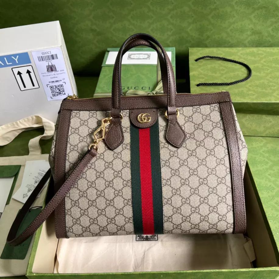 GUCCI  Hand bag with long belt