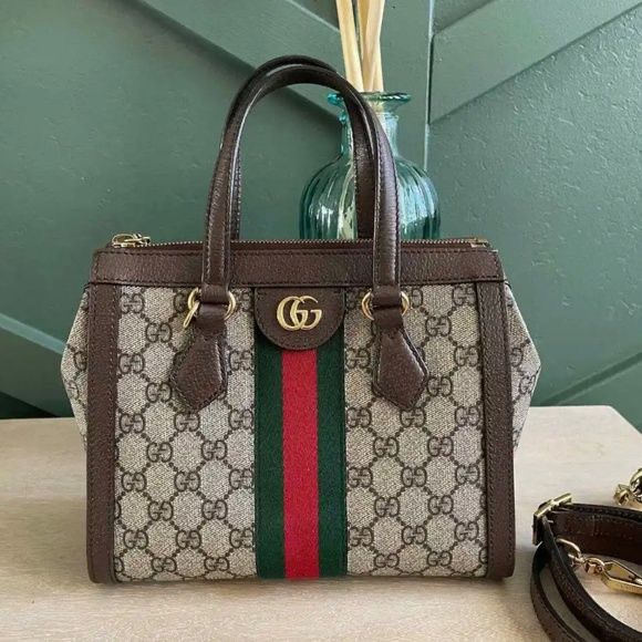 GUCCI  Hand bag with long belt