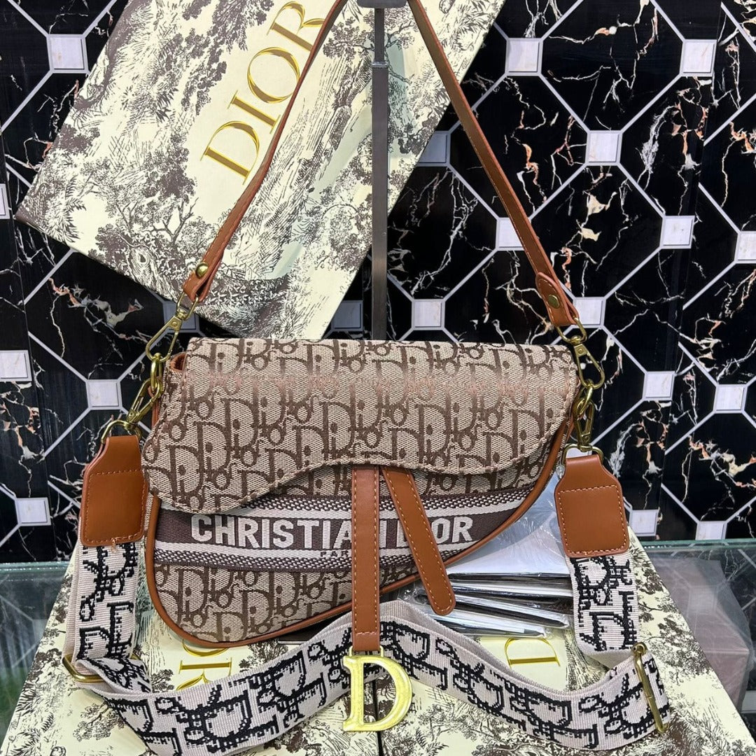 CHRISTAN Dior Saddle Bag